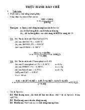 Bài tập thực hành bào chế | Đại học Dược Hà Nội