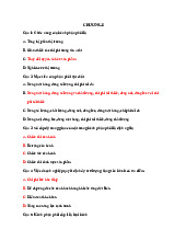 Trắc nghiệm chương 8 kênh phân phối trong Marketing | Marketing căn bản