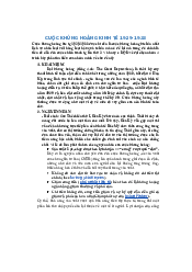 Khủng hoảng kinh tế 1929 - 1933 | Tài liệu môn Kinh tế vĩ mô