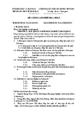 Đề cương chi tiết Môn Nghiệp vụ hải quan | Đại học Kinh Tế Quốc Dân