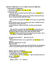 Triết Học và Các Khái Niệm Cơ Bản Môn Triết học Mác - Lênin | Đại học Kinh Tế Quốc Dân