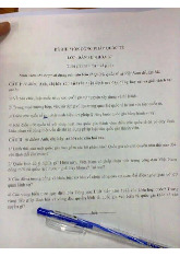 Đề thi cuối kỳ học phần Công pháp quốc tế năm 2024 - 2025 | Đại học Luật Thành phố Hồ Chí Minh
