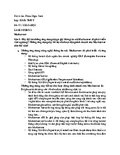 Case Study Ứng Dụng Công Nghệ tại Mashaweer | Môn Thương mại điện tử - Trường Đại học Kinh tế, Đại học Huế