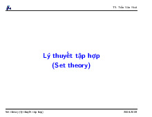 Lý thuyết tập hợp | Cấu trúc rời rạc