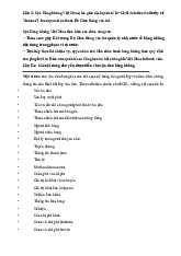 Ôn tập Môn Vận tải và bảo hiểm ngoại thương | Đại học Cần Thơ