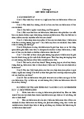 Bài Tập Chương 6: Kết Thúc Kiểm Toán | Môn Kiểm toán tài chính - Học viện Chính sách và Phát triển