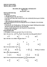 Đề cương giữa kì 1 Toán 7 năm 2024 – 2025 trường THCS Cự Khối – Hà Nội