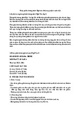 Phân phối chương trình Ngữ văn 9 theo quy định mới nhất