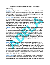 Các dẫn chứng của Nghị luận xã hội môn Ngữ Văn lớp 9