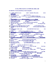 Top 100 Bài tập trắc nghiệm về các thì trong Tiếng Anh có đáp án - English A2| Đại học Sư Phạm Hà Nội