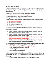 Đề cương môn Kiểm soát nội bộ - Trường Đại học lao động -  xã hội