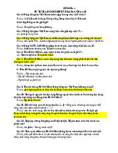 Bài tập ôn tập tư tưởng HCM | Học viện Nông nghiệp Việt Nam