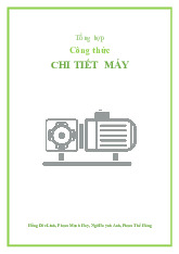 Công Thức Chi Tiết Máy Đai - Kỹ Thuật Truyền Động Đai