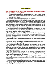 Đề cương ôn tập môn Tư tưởng Hồ Chí Minh nội dung cơ sở lý luận và tác động của chủ nghĩa Mác Lê nin –Trường Đại học bách khoa – đại học Đà Nẵng.  