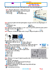 Đề Kiểm Tra Cuối Học Kỳ I Năm Học 2025-2026 Môn: Vật Lí 11-Kết nối tri thức