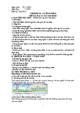 Giáo án bài 11 công nghệ 8 an toàn điện