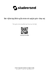 Bài 4 Biến ngẫu nhiên rời rạc Đề bài và Đáp án