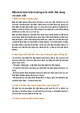 Mẫu biên bản hiện trường mới nhất: Nội dung và cách viết