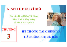 Tài liệu Kinh tế vĩ mô chương 3