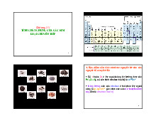 Chương XV: Tính chất chung của các kim loại chuyển tiếp | Bài giảng môn Hóa vôn cơ | Đại học Bách khoa hà nội