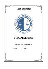 Bài tập nhóm America face with globalization môn Tiếng Anh pháp lí | Trường Đại học Luật Hà Nội