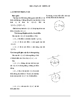 Các dạng bài tập VDC mặt cầu, khối cầu Toán 12