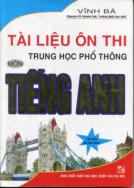 Tài Liệu Ôn Thi THPT Quốc Gia môn Tiếng Anh