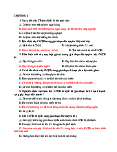 Trắc nghiệm chương 4,5,6 có đáp án môn Kinh tế chính trị Mác Lênin | Trường Đại học Kinh tế kỹ thuật công nghiệp