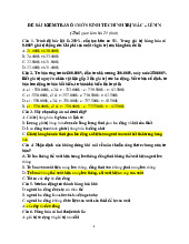 Bài kiểm tra môn Kinh tế chính trị Mac Lê nin  - trường đại học Thủy lợi.