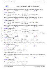 Bài tập trắc nghiệm Góc giữa đường thẳng và mặt mặt phẳng môn Toán 11