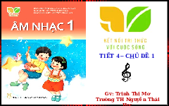 Giáo án điện tử Âm nhạc 1 Chủ đề 1 Tiết 4 Kết nối trit hức: Vào rừng hoa Bậc thang Đô - Rê - Mi