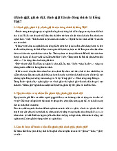 Giành giật, giành dật, dành giật từ nào đúng chính tả Tiếng Việt 5