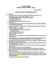 Bài giảng Môn Luật hành chính | Trường Đại học Luật Hà Nội