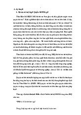 Lý thuyết về quyền sở hữu trí tuệ | Môn luật hiến pháp