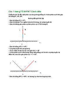 Giải SGK Khoa học tự nhiên 7 Bài tập Chủ đề 6| Cánh diều