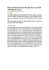 Soạn bài Bánh chưng, bánh giày hay và chi tiết nhất Ngữ văn lớp 6