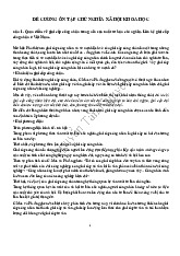 Đề cương môn Chủ nghĩa xã hội khoa học - Trường Đại học Khoa học xã hội và nhân văn , Đại học quốc gia Thành phố Hồ Chí Minh.