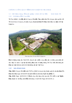 Doanh nghiệp TH Truemilk | Bài tập môn Marketing | Trường Cao đẳng thực hành FPT