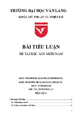 Đặc sản Miền Nam- Trường đại học Văn Lang