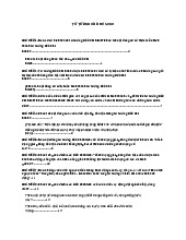 Đáp án Môn Tư tưởng Hồ Chí Minh | Trường đại học Mở Hà Nội