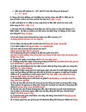 Đề cương môn kinh tế vĩ mô – khoa học  Trường Đại học bách khoa - Đại học đà nẵng.