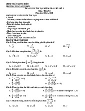Đề cương giữa kì 1 Toán 8 năm 2024 – 2025 trường THCS Cự Khối – Hà Nội