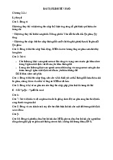 Bài tập Chương 2-3-4 môn Kinh tế vi mô 1 | Học viện Tài chính