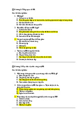 Câu hỏi trắc nghiệm và nội dung chính môn Nhập môn PR | Học viện Công Nghệ Bưu Chính Viễn Thông