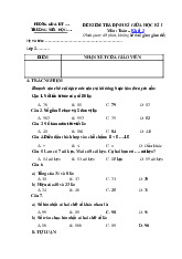 Đề thi giữa học kỳ 1 môn Toán lớp 2 năm học 2024 - 2025 | Bộ sách Kết nối tri thức