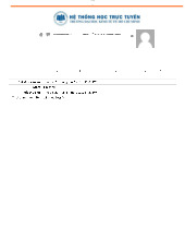 Trắc nghiệm chương 5 toán kinh tế | Môn toán cao cấp