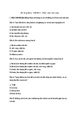 Đề thi giữa kì 1 Khoa học tự nhiên  7 Cánh diều năm 2024 - 2025 - Phần môn Sinh học