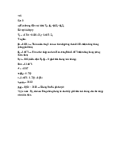 Bài tập kinh tế lượng