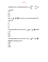Bài tập trắc nghiệm môn Xác suất thống kê| Trường Đại học Ngoại Thương