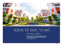 Chương 3 Độ co giãn - Kinh Tế Vĩ Mô | Trường Đại học Phenika